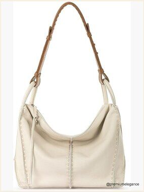 Large Leather Hobo Purse with Zipper Pocket - Premium Everyday & Travel Bag